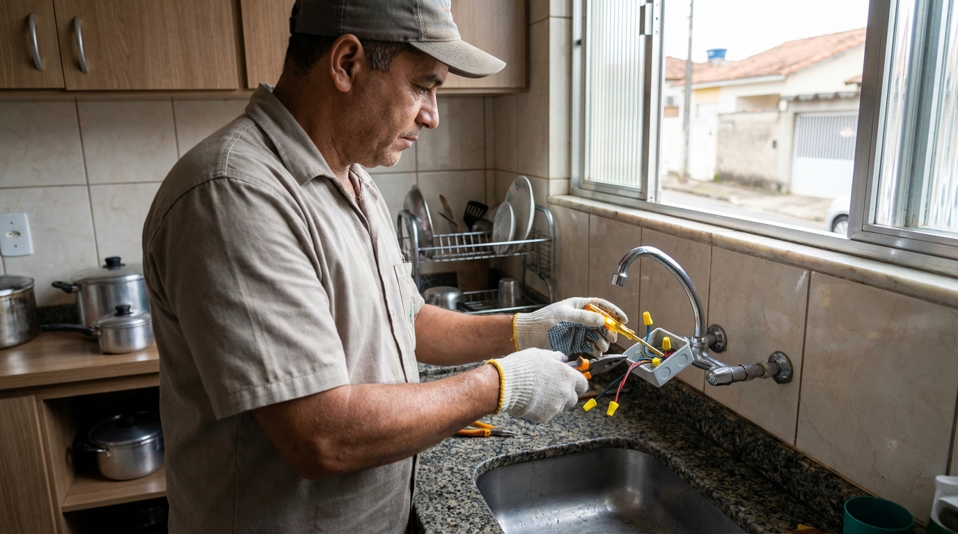Adequação de Ponto Elétrico em Iputinga, Recife‑PE