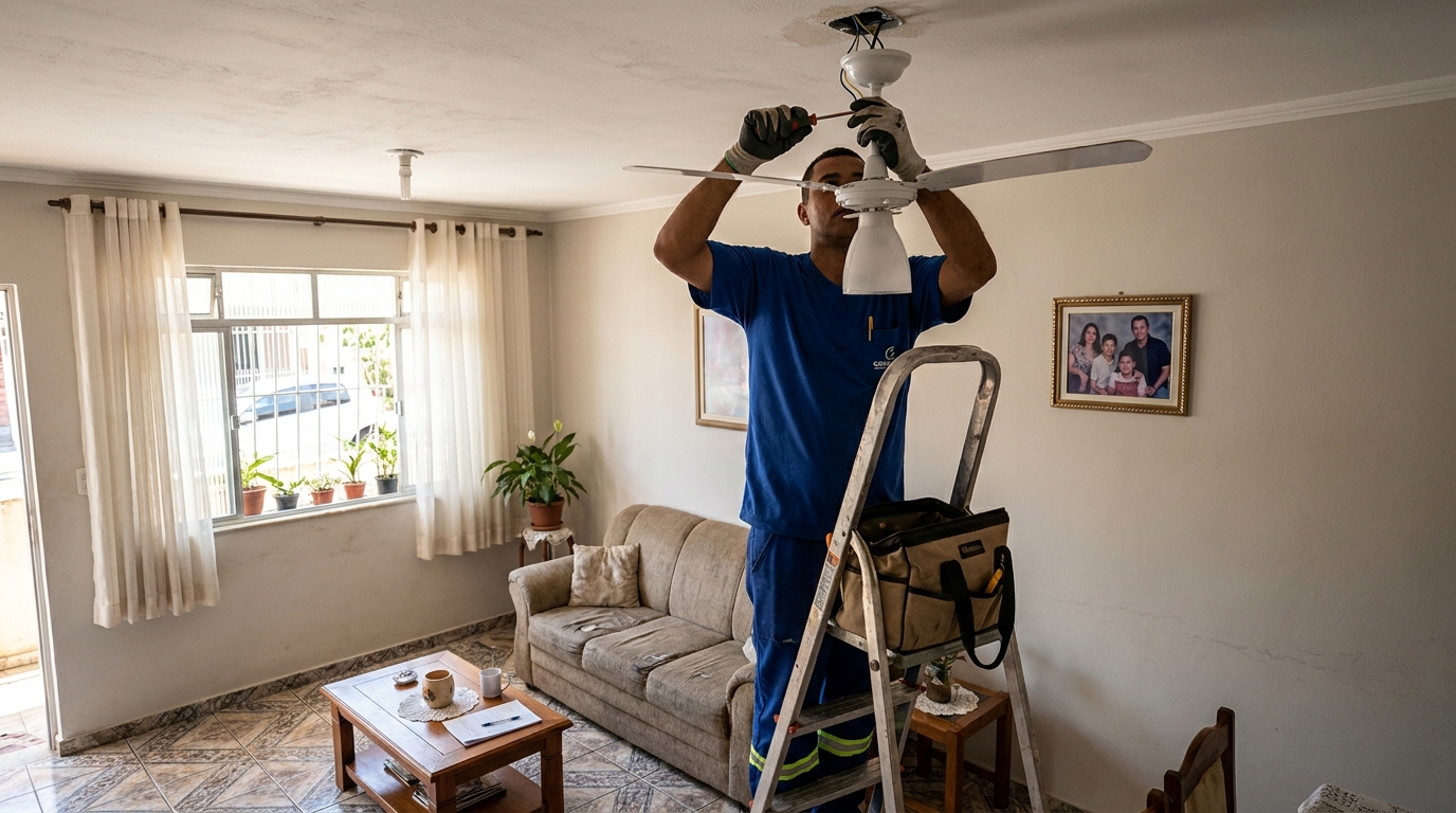 Instalação de Controle em Iputinga, Recife‑PE