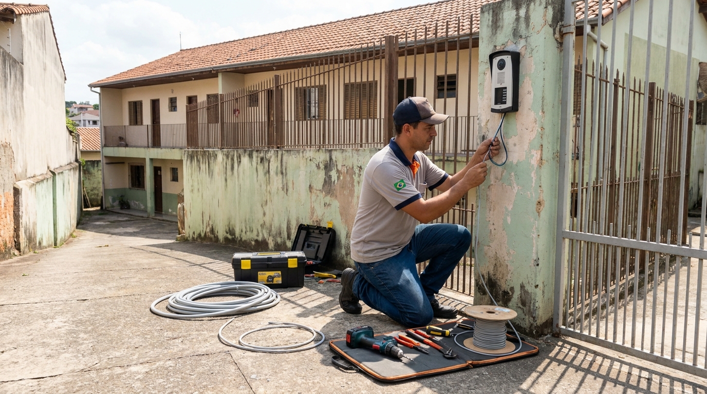 Instalação de Porteiro Eletrônico em Afogados, Recife‑PE