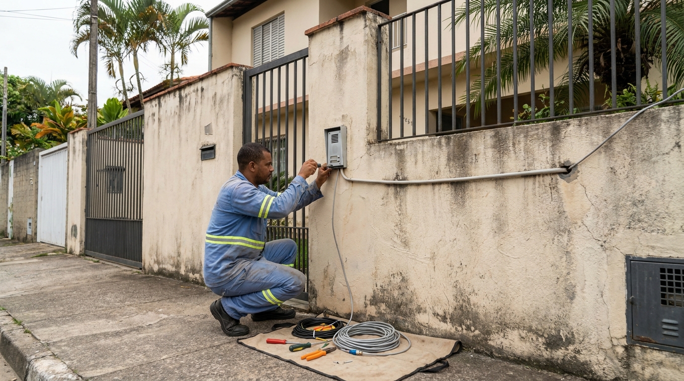 Instalação de Vídeo Porteiro em Afogados, Recife‑PE