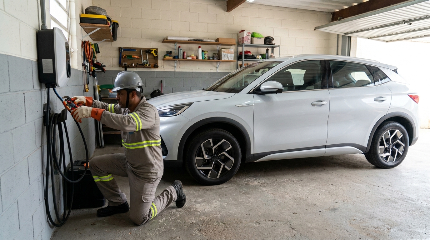 Instalação de Wallbox em Iputinga, Recife‑PE